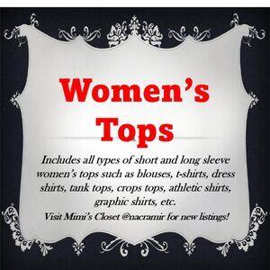 Women's Tops Front Page